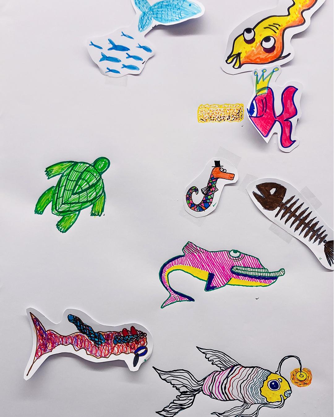 Emmer Kulturnacht Viscosi 2025 Werkstock Zeichnungen