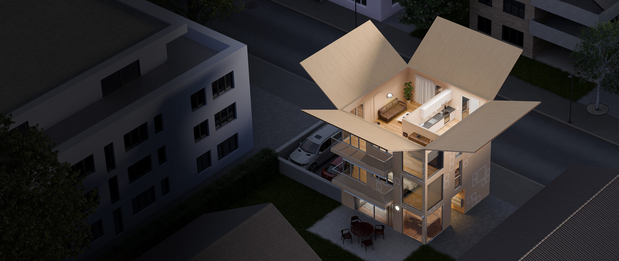 Key-Visual KNX-Kampagne der Hager AG