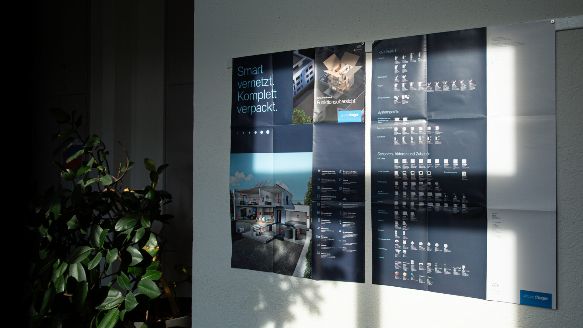 Sortimentsposter KNX Hager Schweiz AG