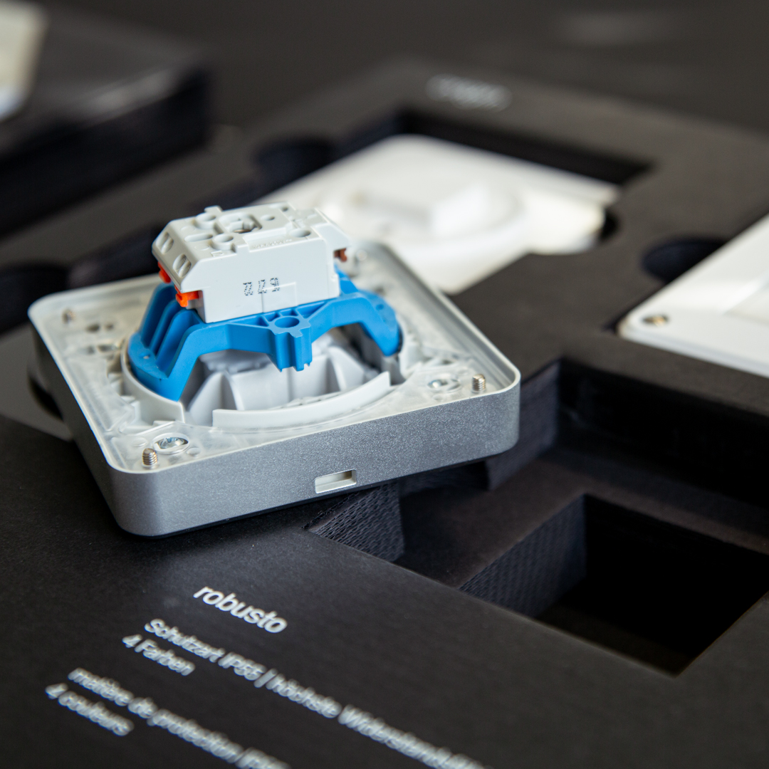 robusto Schalterdetail Hager